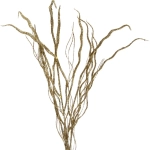 Ветка декоративная «Изысканный блеск» 62 см, Золото