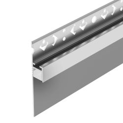 Профиль ARH-PLINTUS-50-FANTOM-3000 ANOD (Arlight, Алюминий) 052662