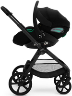 Коляска Agex Life 3 в 1 матовая рама с автокреслом i-Safe S Grey ALB583 Black (Черный)