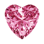 Фианит Сердце	Красный фианит