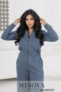 Комбинезон 2031-серо-голубой Minova
