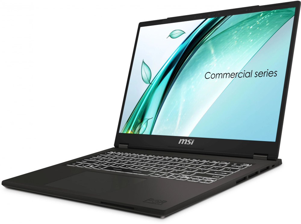 Ноутбук  MSI Commercial 14 H A13MG-002US 14 ", Core i5, 16 Гб RAM, 512 Гб SSD, Iris Xe Graphics, Серый