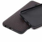 Панель из экокожи Рептилия для Samsung Galaxy J6 (2018), 010027 Коричневый