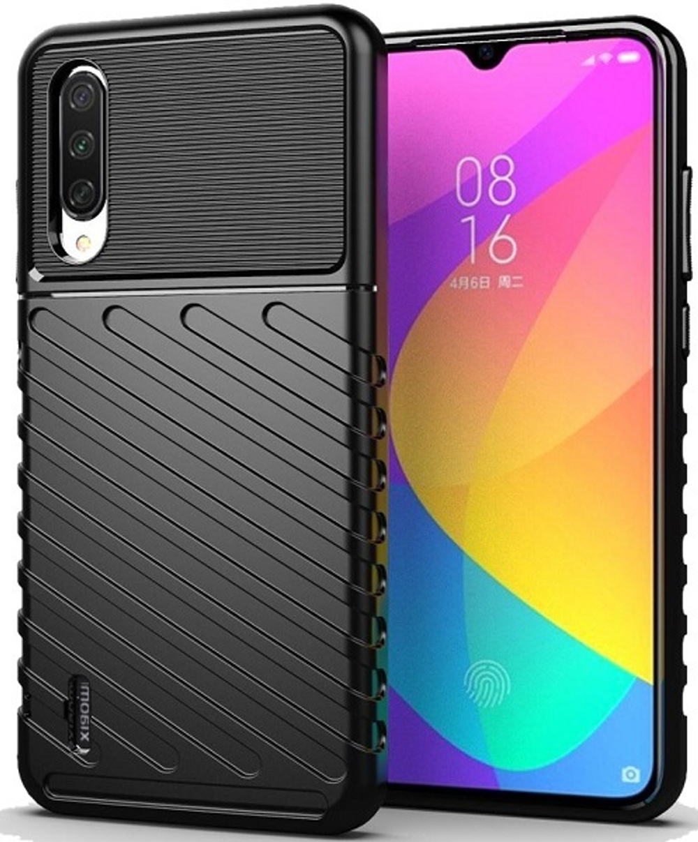 Чехол для Xiaomi Mi 9 Lite (A3 Lite, CC9) цвет Black (черный), серия Onyx от Caseport