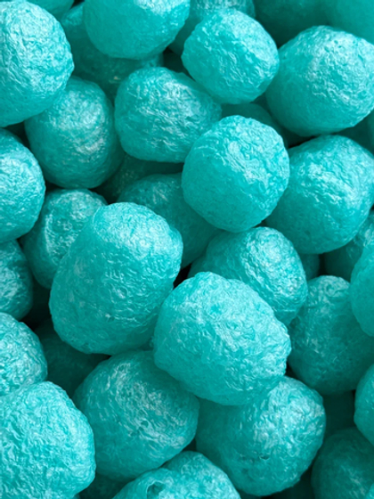 Эко-наполнитель Корнпак, цвет морская волна, 120л