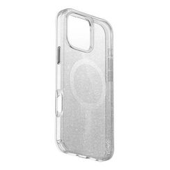 Чехол Uniq Lumino MagSafe для iPhone 16 Pro Max серебристый (IP6.9P(2024)-LUMMSSIL)