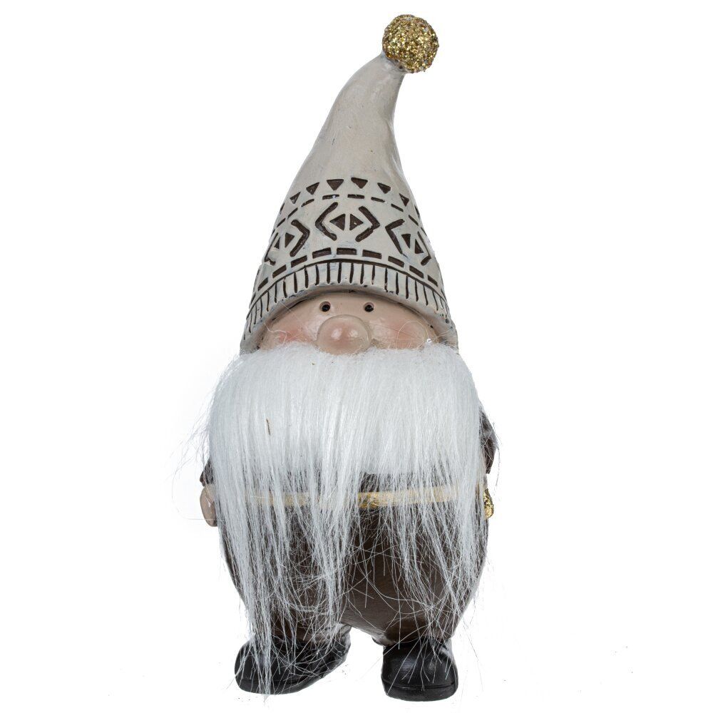 GAEM Фигурка декоративная "Гном", L7 W6,5 H15 см, 2в.