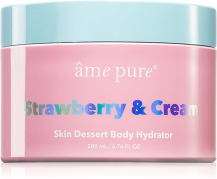 âme pure Strawberry & Cream Skin Dessert Body Hydrator - увлажняющий крем для тела с ароматом клубники /   200  ml  / GTIN 5060539992189