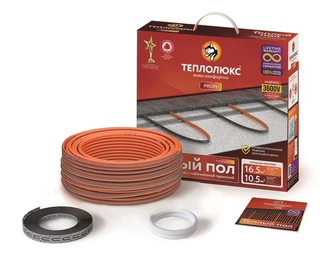 Teploluxe ProfiRoll 810 Вт (4,5-5,4 м²) | Двухжильный нагревательный кабель Теплолюкс