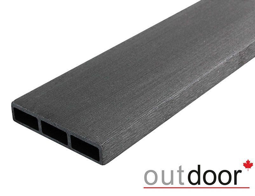 Доска заборная ДПК Outdoor 115*22*4000 мм. браш черная