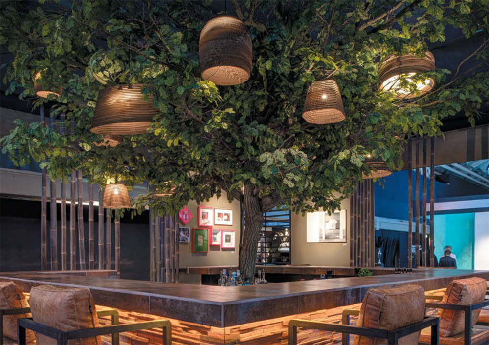 Pendant design lamp Drop Scraplight by Graypants D25