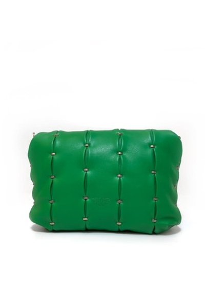 CLASSIC LOVE BAG PUFF PINCHED – green