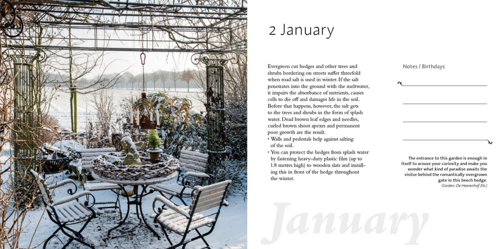 A Year in the Garden. 365 Inspirational Gardens and Garden Tips