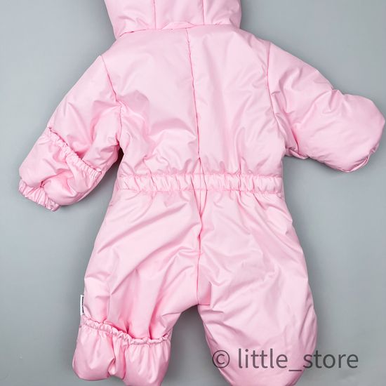 Комбинезон демисезонный "Леон" розовый