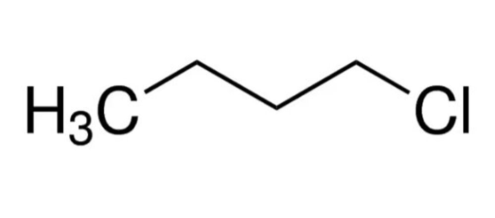 Бутилхлорид формула структура