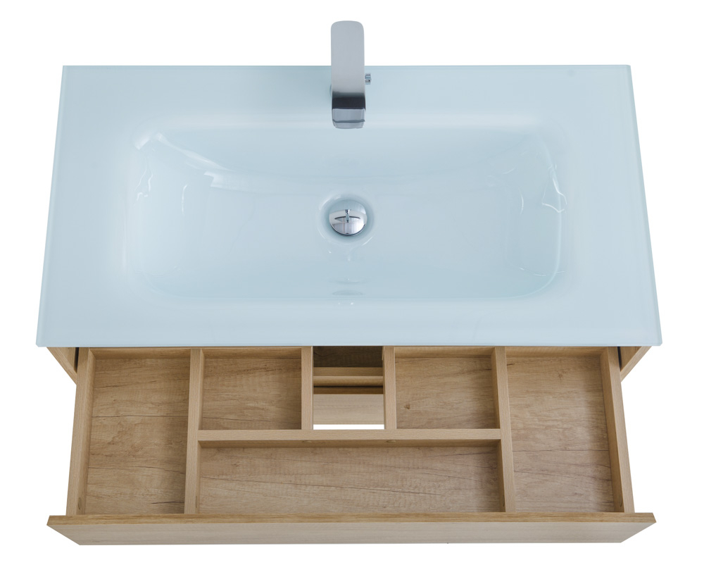 Тумба подвесная под раковину BelBagno KRAFT-800-2C-SO-RNN