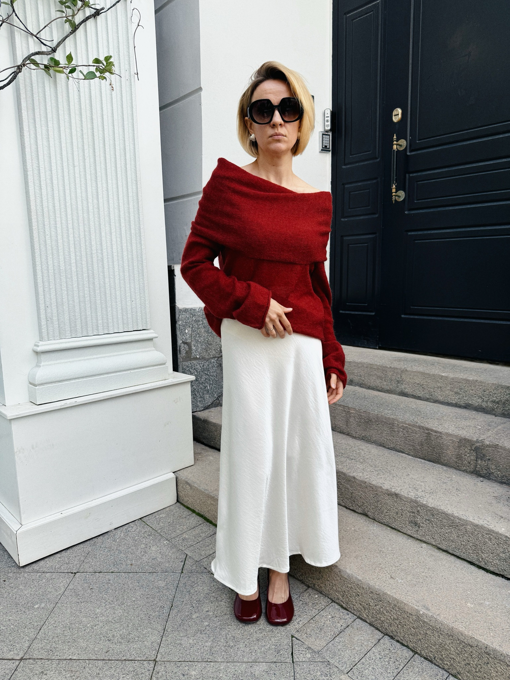Юбка атласная CLARA