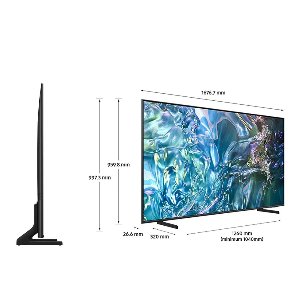 Телевизор Samsung QLED 4K QE75Q60DAU