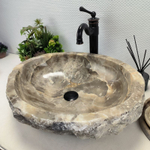 Раковина из оникса Erozy Grey EO-62237 57*46*16 0094