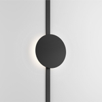 DK5350-BK Светильник для трека Air, серия Reflex 4000 со светодиодом, ?180*H23мм, 48V DC, 5W, RA?90, 120°, 4000K, IP20, черный, алюминий