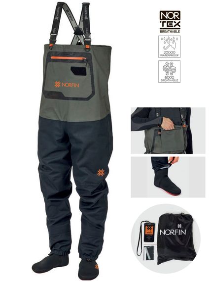 Полукомбинезон заброд. Norfin DEFENDER 01 р.S