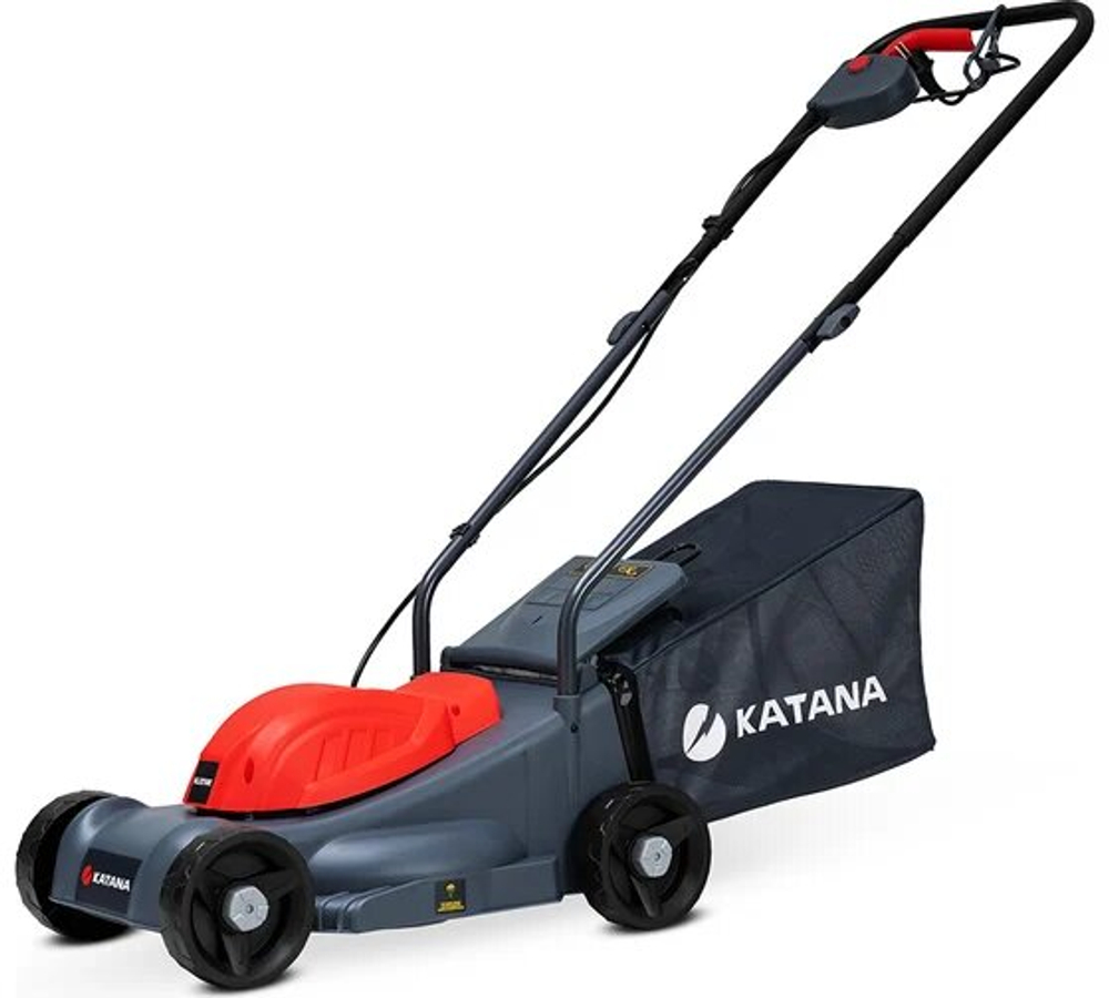 Газонокосилка электрическая KATANA KL3210E Ширина 32 см, 1000 Вт, травосборник 30 л(MBK0027792)