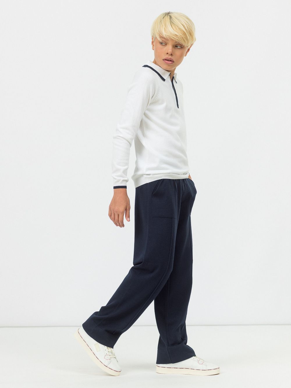 Брюки для мальчика AT691-1M синий