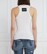 топ canotta DONDUP - made in Italy - белый(S947 JF0326D XXX)