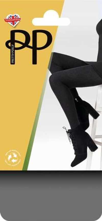 Классические теплые колготки с хлопком (Размер: M-L) (Цвет: темно-серый)