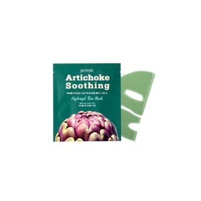 [PETITFEE] Гидрогелевая маска для лица АРТИШОК Artichoke Soothing Hydrogel Face Mask