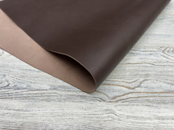 Фото Спилок Вакетта цв. Коричневый, толщ. 0,9-1,1 мм, ОТРЕЗЫ