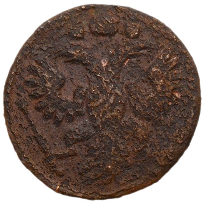 Полушка 1736 Анна  Иоанновна F