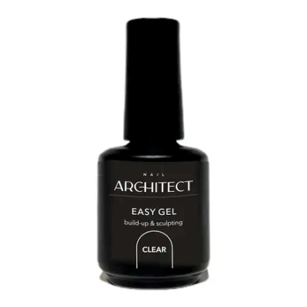 Nail ARCHITECT Easy Gel - 00 CLEAR Изи гель. Прозрачный жидкий гель для укрепления и наращивания ногтей, 15 мл