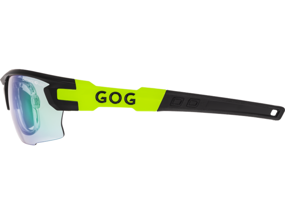 Спортивные очки GOG Steno C / Matt Black-Green / Photochromic Green Lens