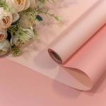 Пленка В рулоне 10 м х 58 см двухсторонняя (Розовый, Розовый)