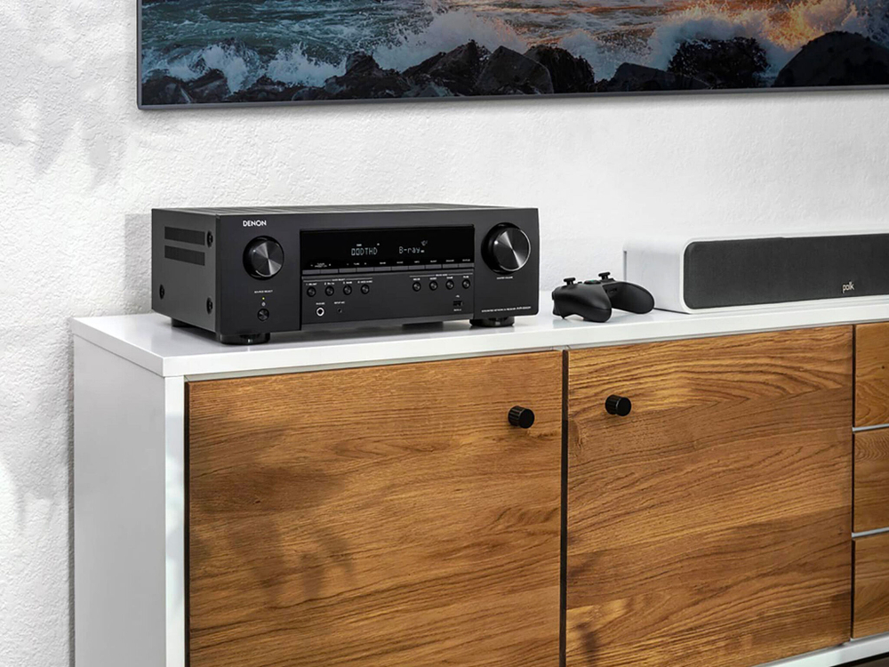AV-усилитель Denon AVC-S660H, 135Вт, 5.2, HDMI 8K, черный
