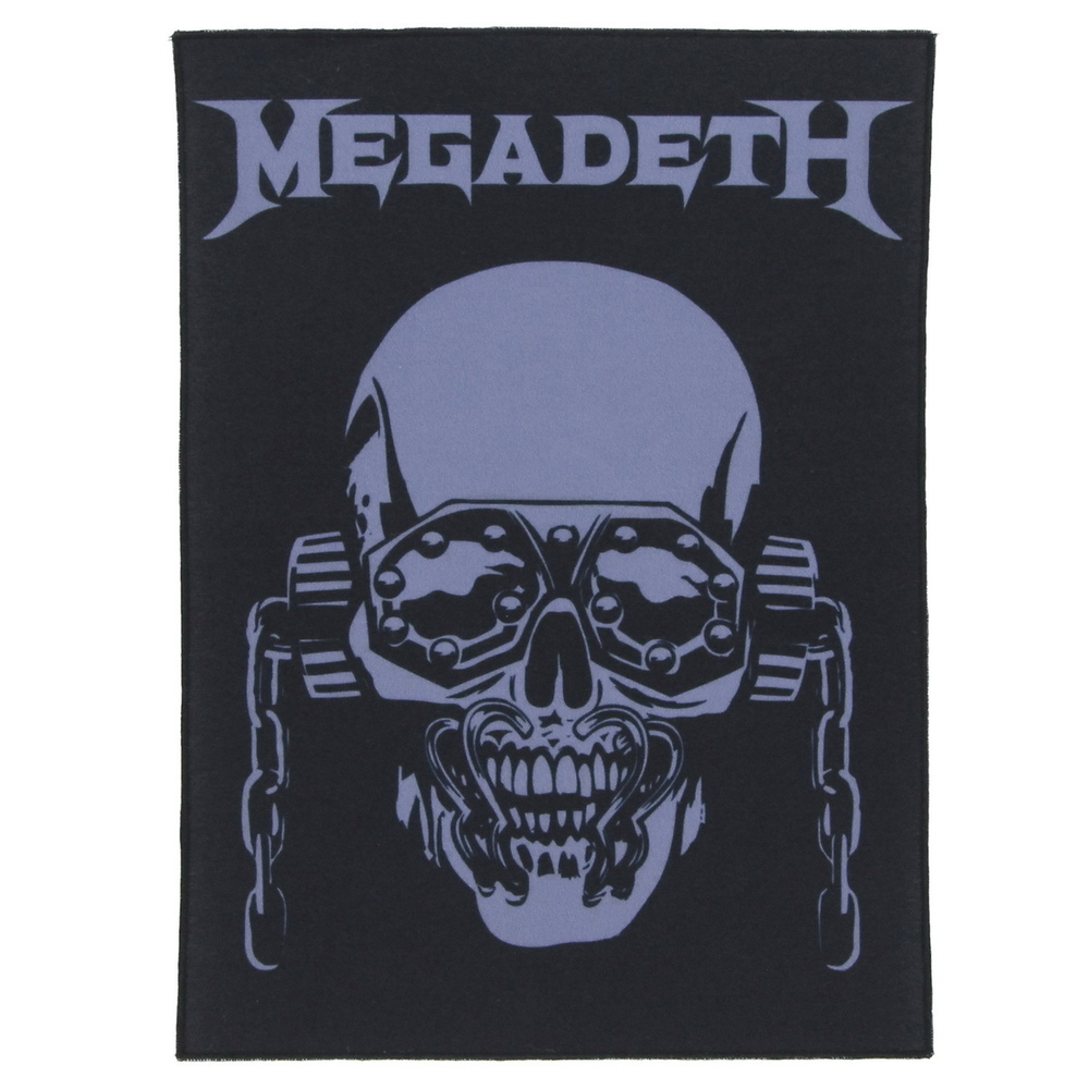 Нашивка спиновая Megadeth