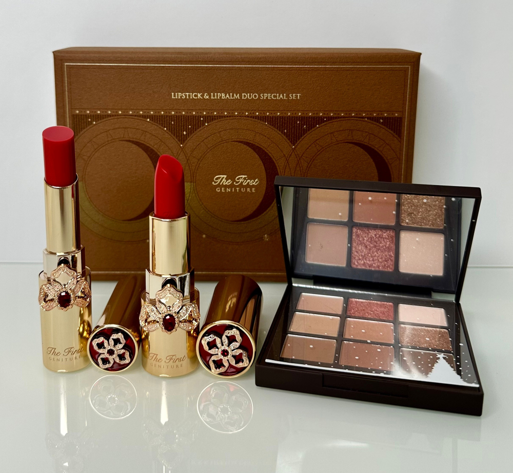 Набор для макияжа O HUI THE FIRST LIPSTICK & LIPBALM DUO SET.