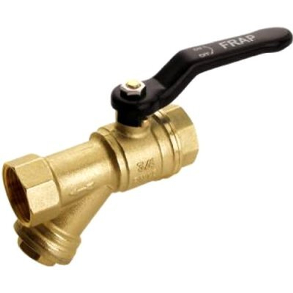 Кран шаровый со встроенным фильтром 1/2" F221.04