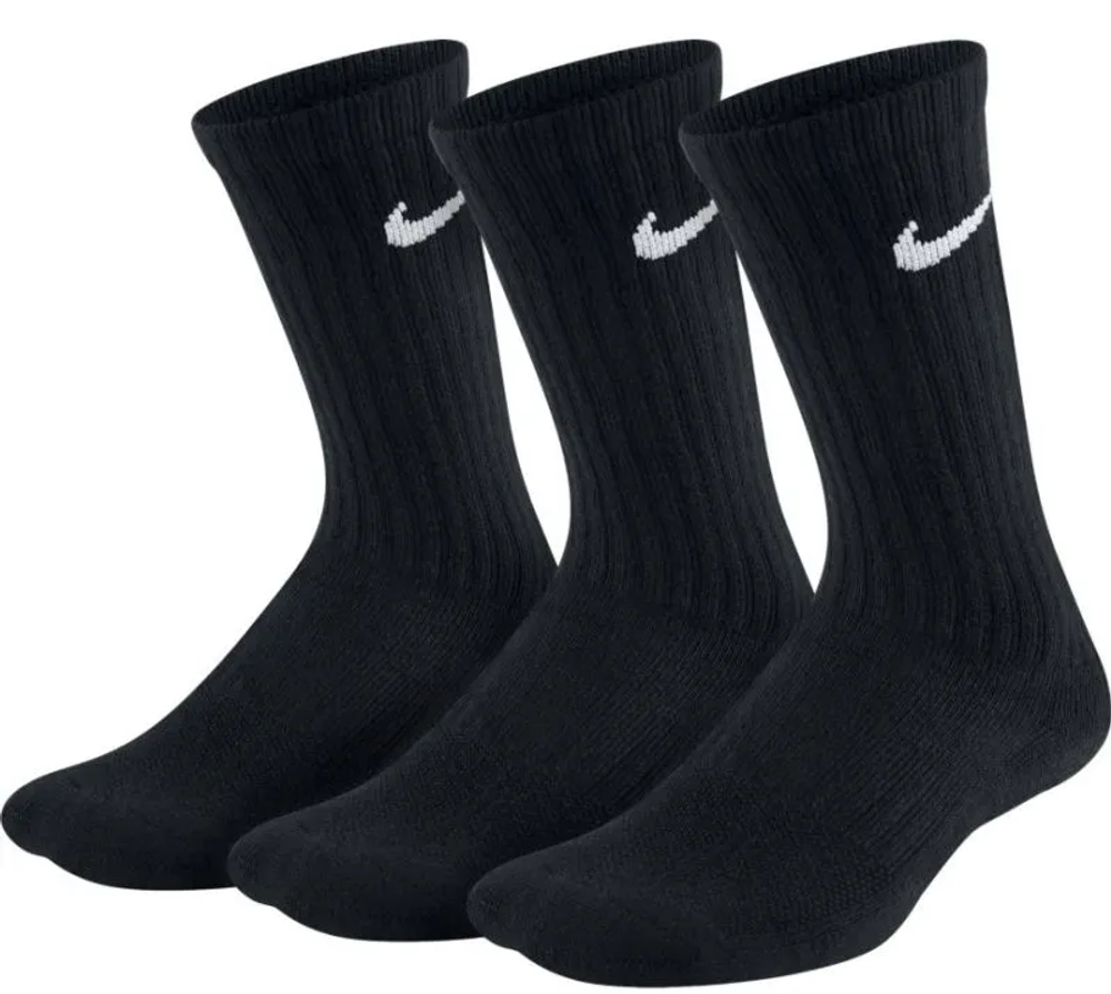 Теннисные носки Nike Youth Performance Cushioned Crew 3P