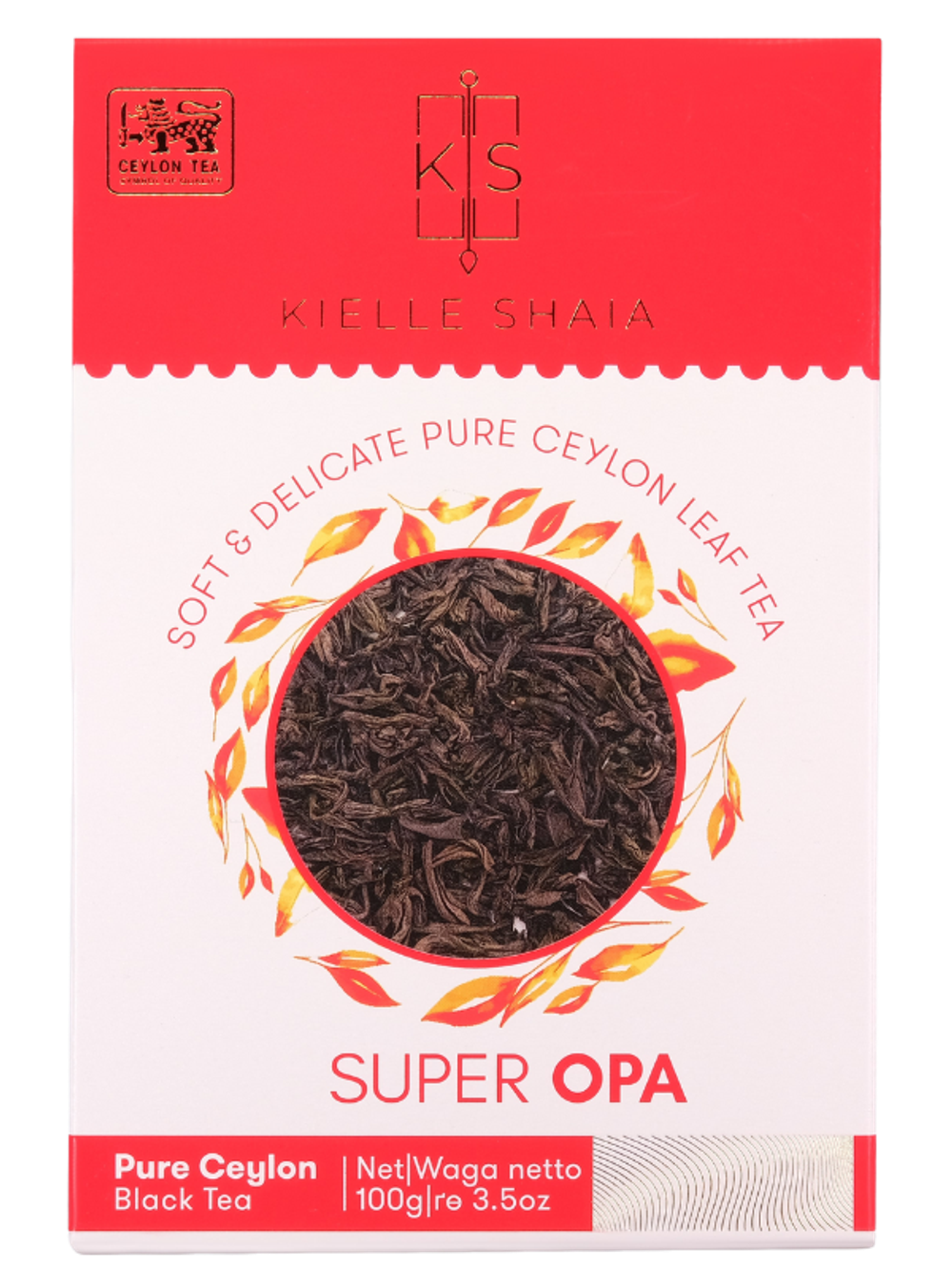 Чай KIELLE SHAIA ЧЕРН СУПЕР OPA 250г