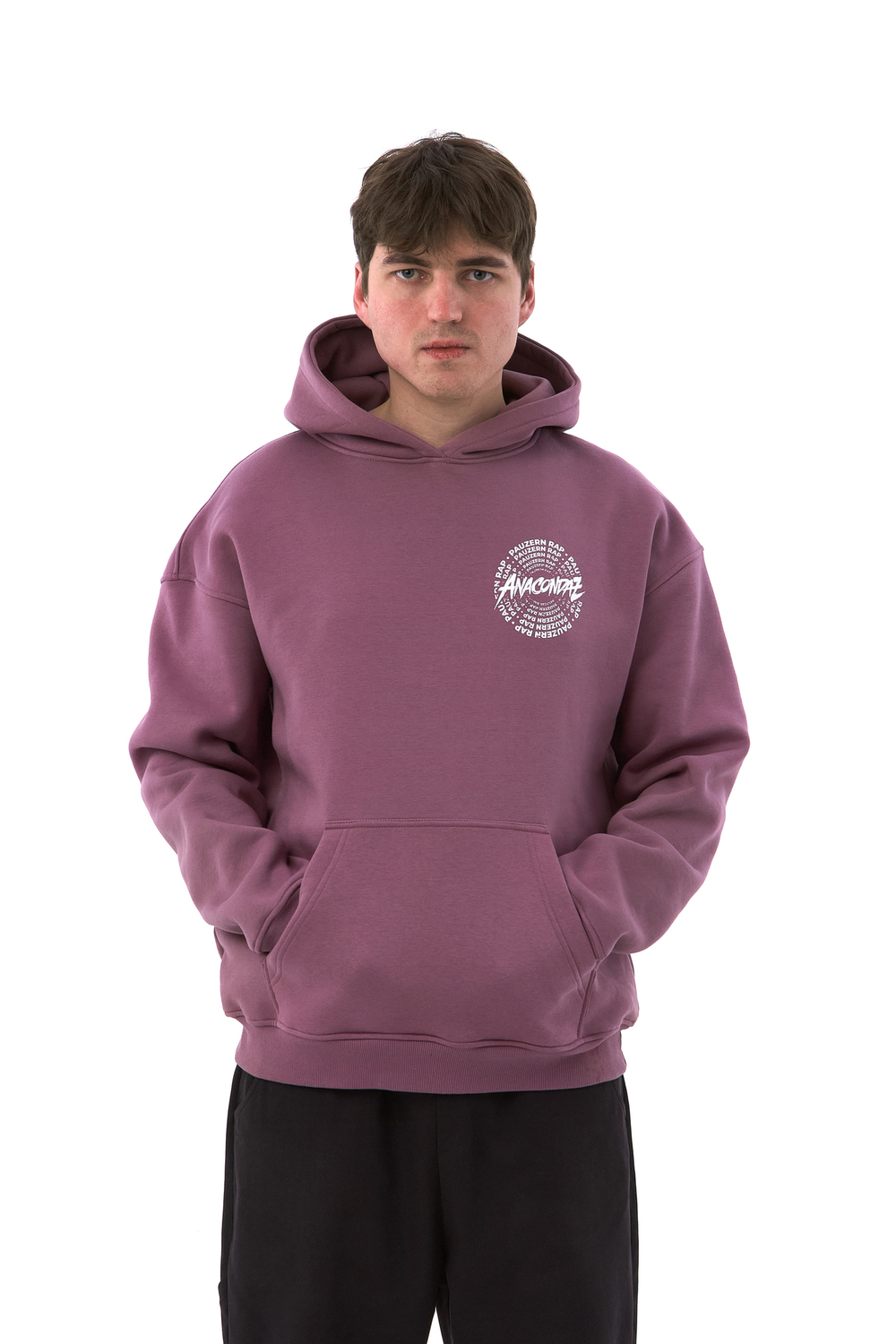 Худи "СМНЛ" violet one size