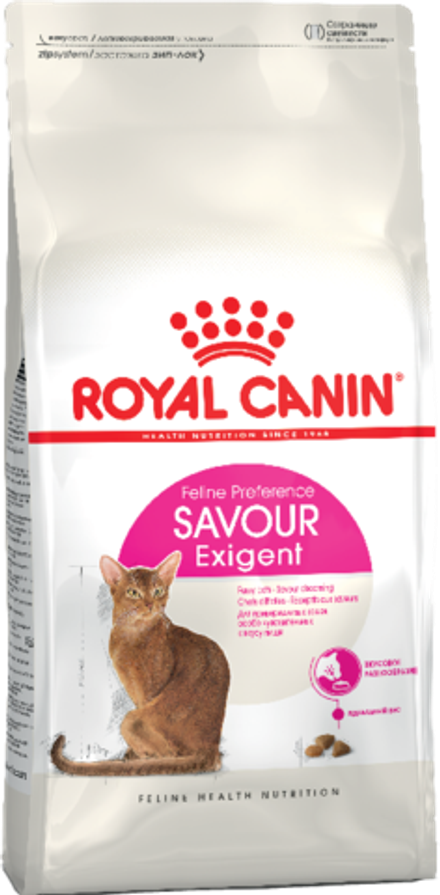 Royal Canin 2кг Savour Exigent Сухой корм для привередливых ко вкусу кошек
