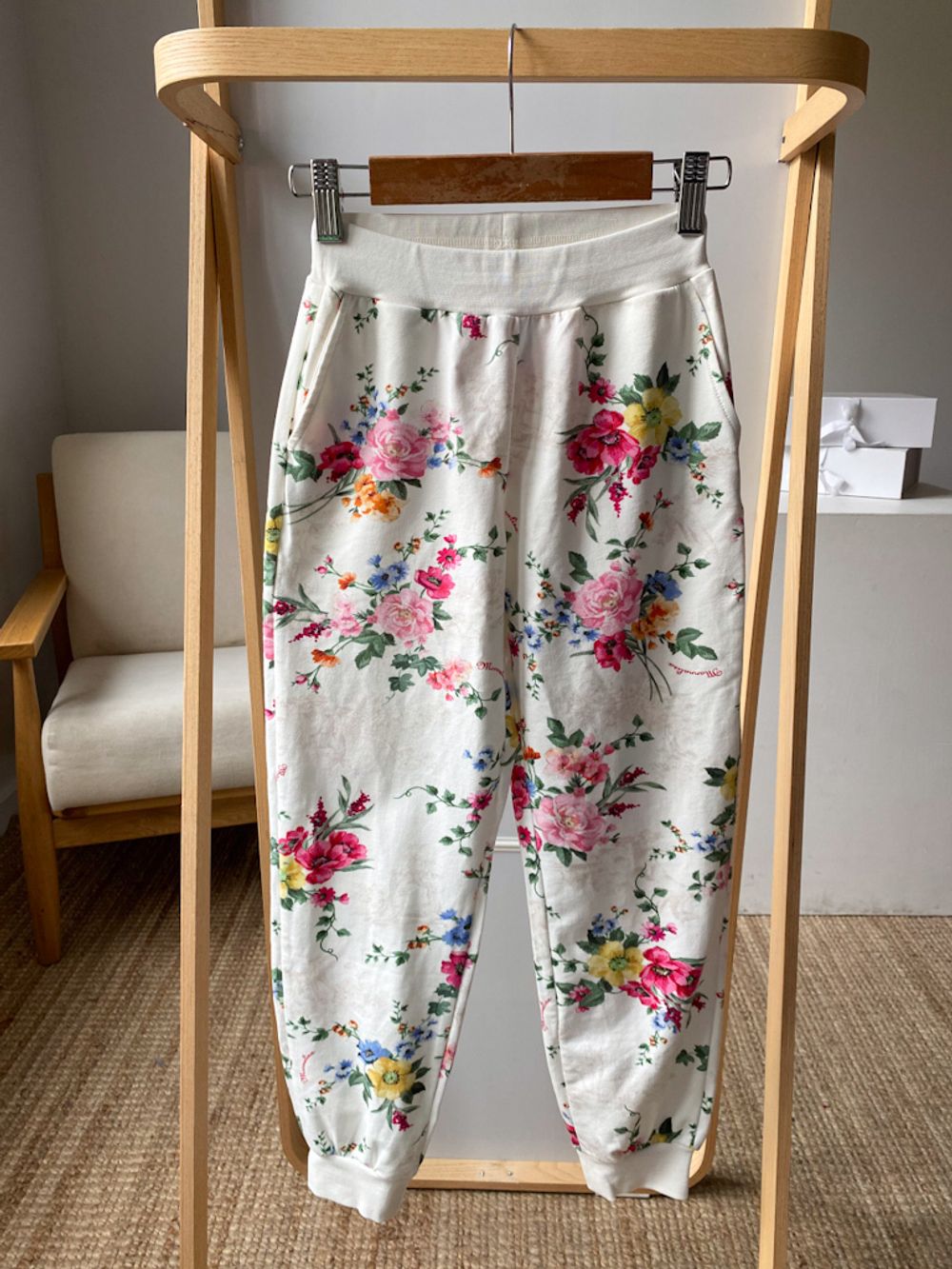 Новые хлопковые брюки Monnalisa, 128