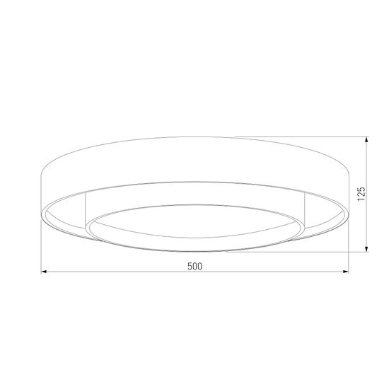90330/2 / потолочный светильник / серый