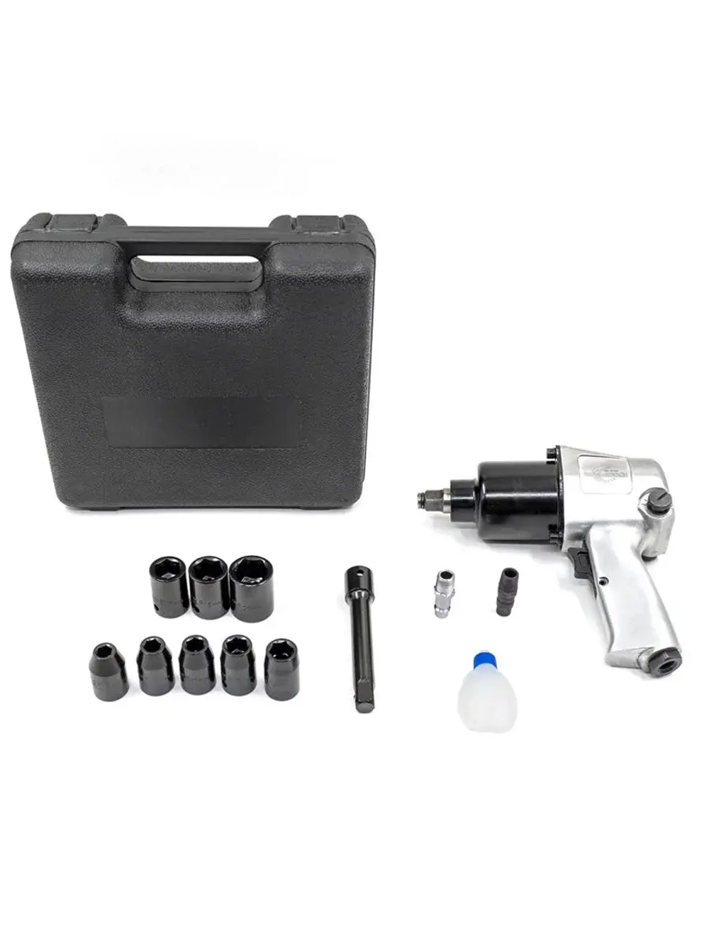 Гайковерт пневматический NEW EPOCH 1/2", 660 Н·м, комплект 10 предметов