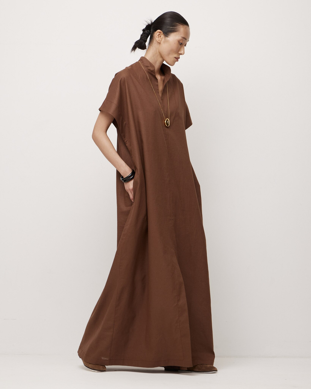 Sahara Dress in Caramel