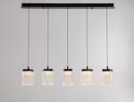 Подвесной светильник MD25020403-5B1 Matt black, LED/25.4W, 3000K dimmable