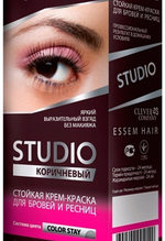 Краска для бровей и ресниц STUDIO Коричневый 30 мл