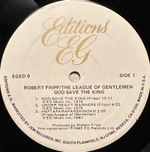 Robert Fripp / The League Of Gentlemen - God Save The King (США 1985г.)